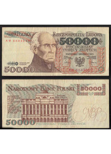 POLONIA  50.000 Zlotych 1993 BB